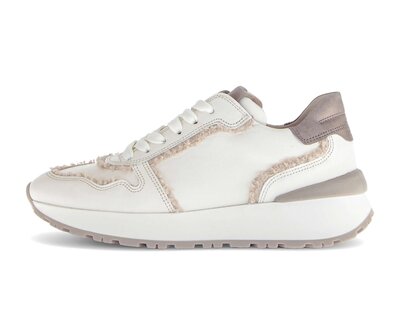 Sneaker low creme