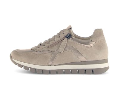 Sneakers basse beige