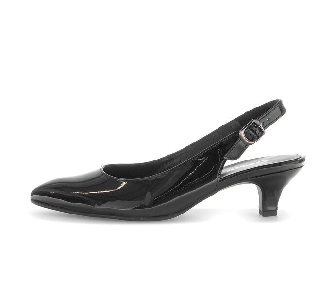 Escarpins à bride arrière noir #0