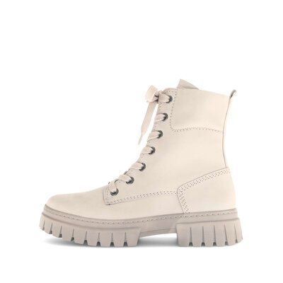 Stivaletto stringato oro