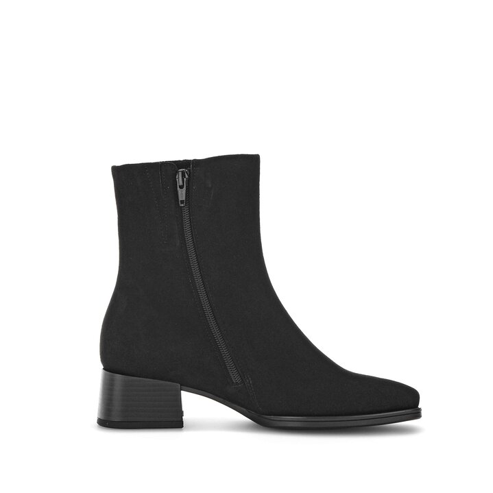 Elegante Stiefelette schwarz #1
