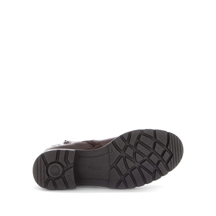 Sportliche Stiefelette braun #4