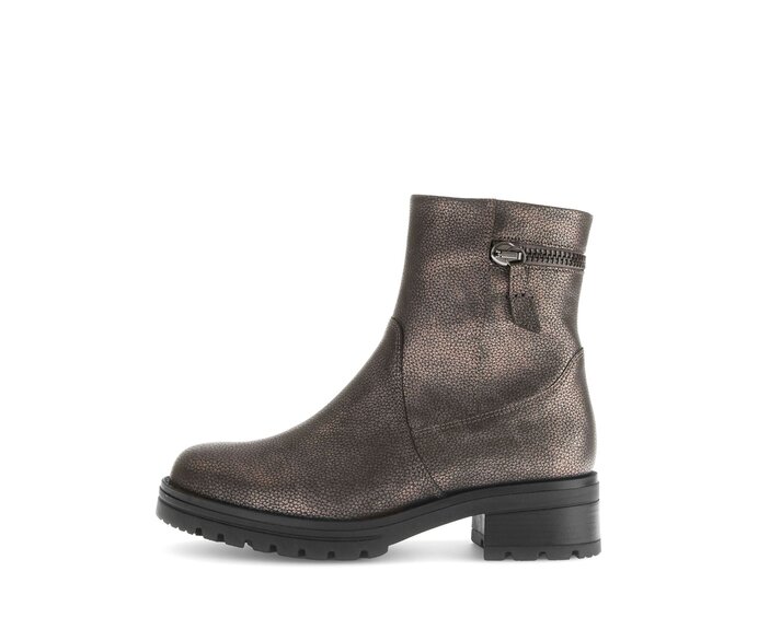 Sportliche Stiefelette bronze #0