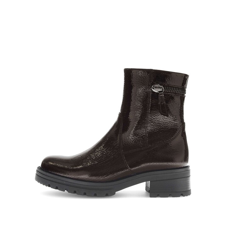 Sportliche Stiefelette braun #0