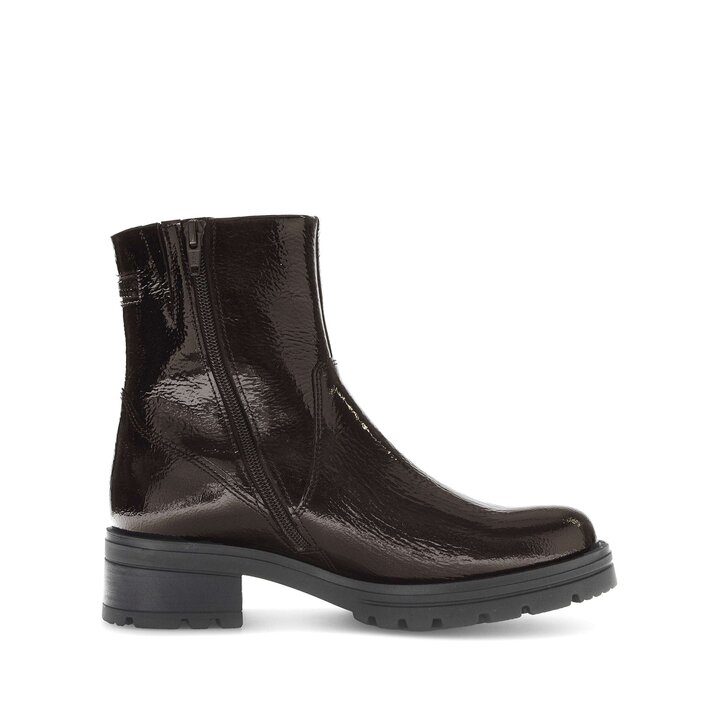 Sportliche Stiefelette braun #1