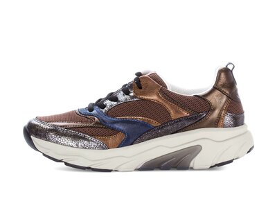 Sneakers basse marrone