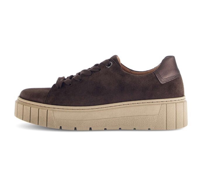 Sneakers basse marrone #0