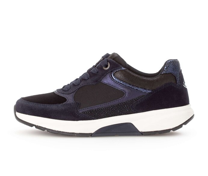 Sneaker low blå #0 Sneaker low blå #0