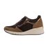 Sneaker low braun