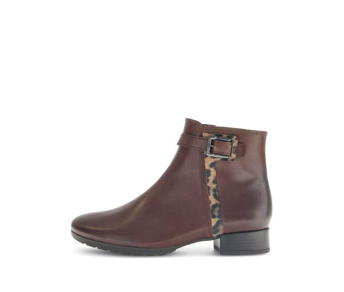 Elegante Stiefelette braun #0