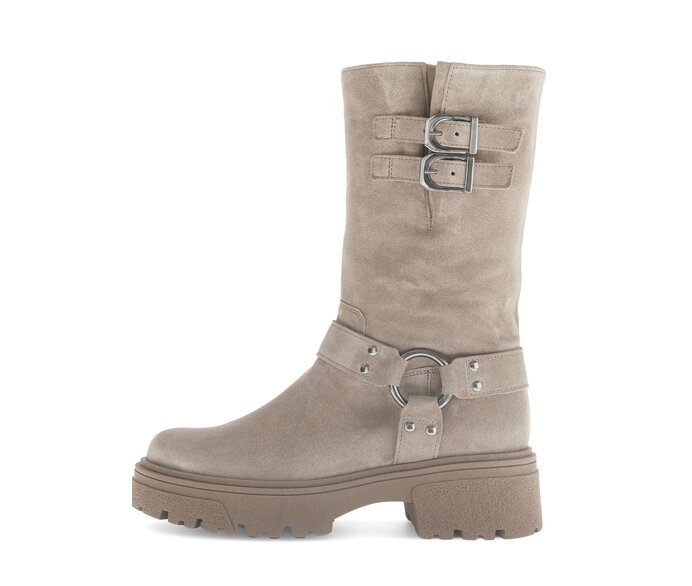 Elegante Stiefelette beige #0