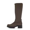 Bottes plateau marron
