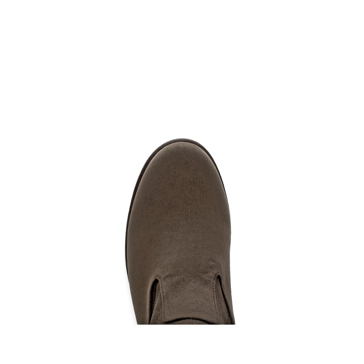 Bottes plateau marron #5