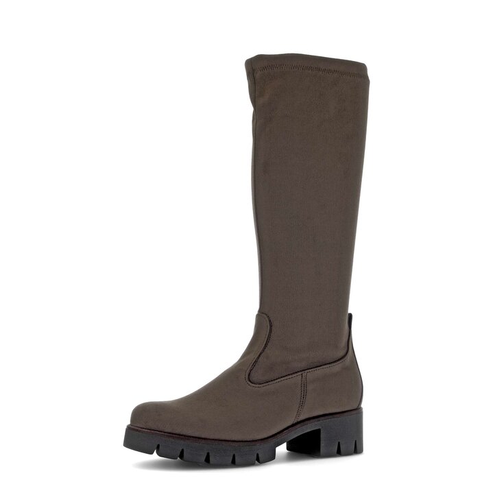 Bottes plateau marron #2