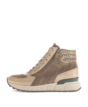 Sneaker high braun