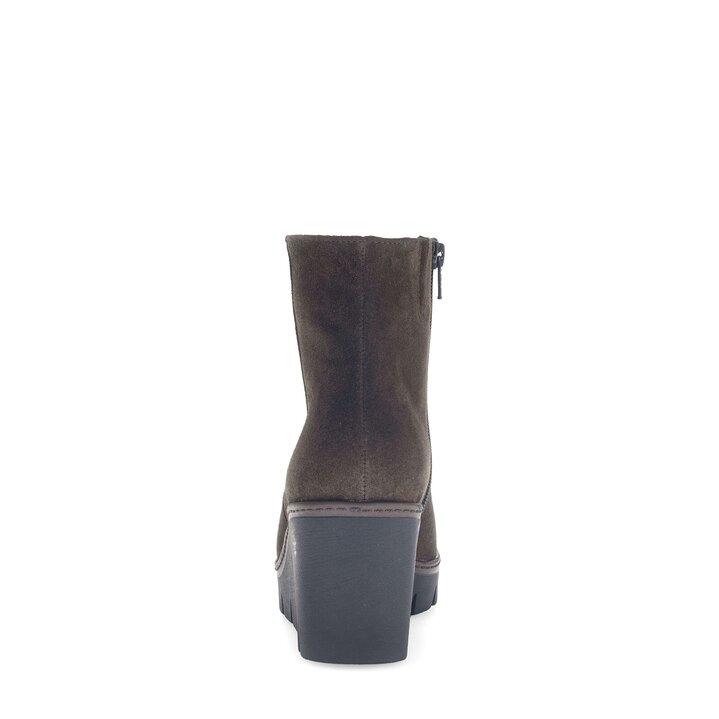 Bottine plateau marron #3