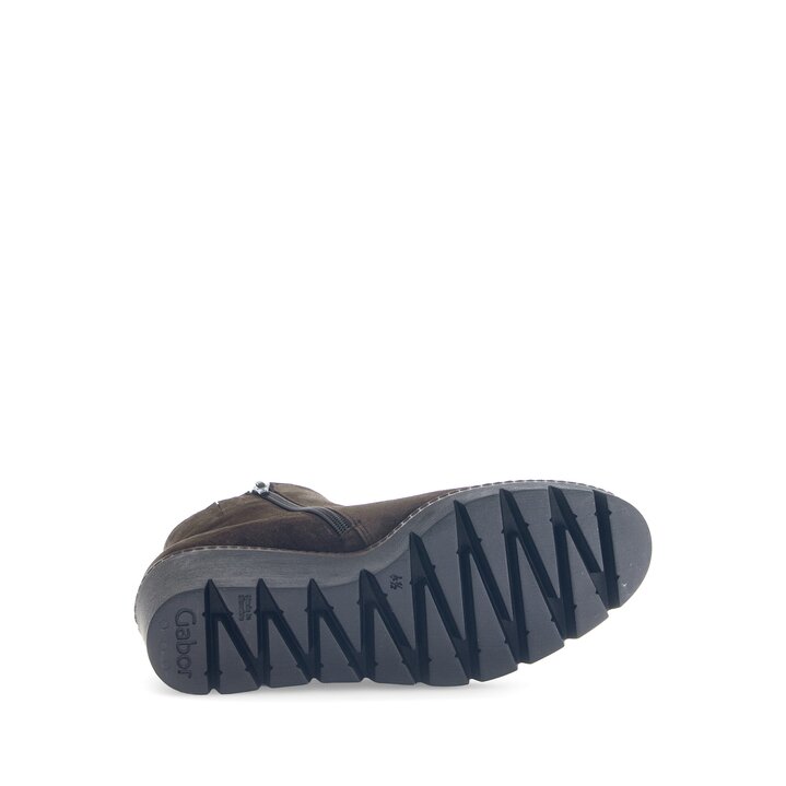 Bottine plateau marron #4