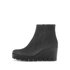 Bottine plateau gris