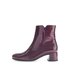 Elegante Stiefelette rot