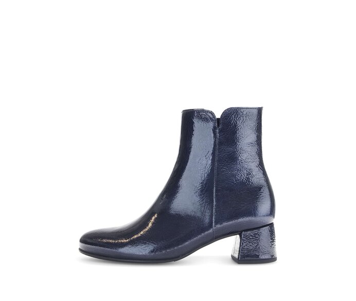 Elegante Stiefelette blau #0