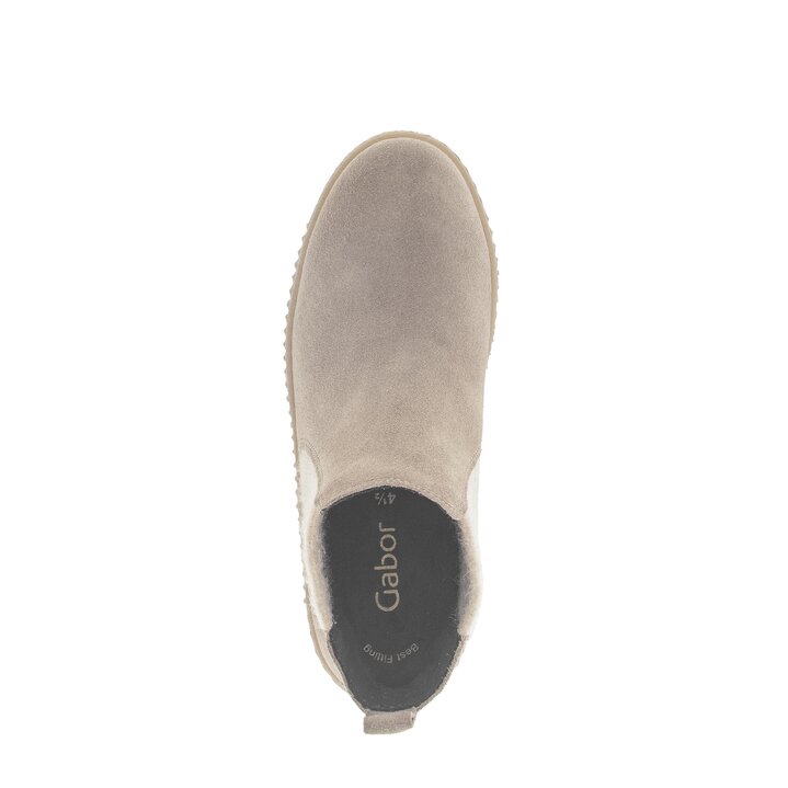 Bottine Chelsea beige #5