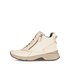 Sportliche Stiefelette beige