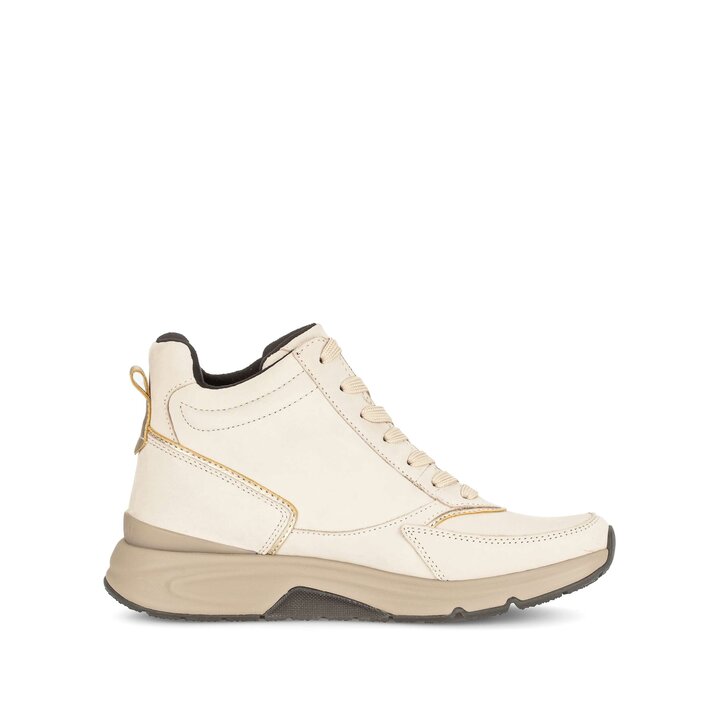 Sportiga stövletter beige #1