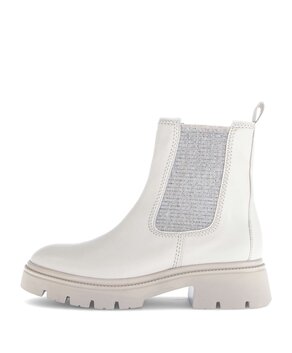 Stivaletto Chelsea beige