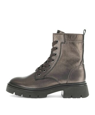Schnürstiefelette bronze
