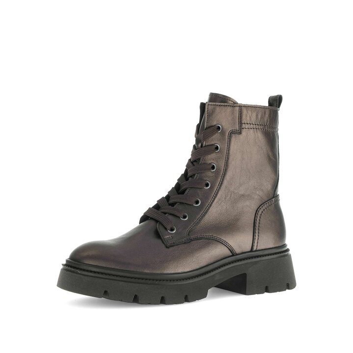 Bottine à lacets bronze #2