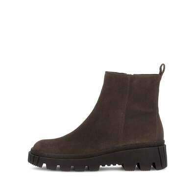 Sportliche Stiefelette braun