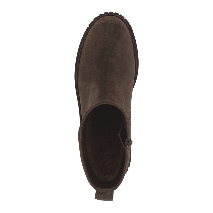 Sportliche Stiefelette braun #5