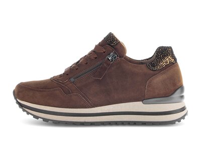 Sneaker low braun