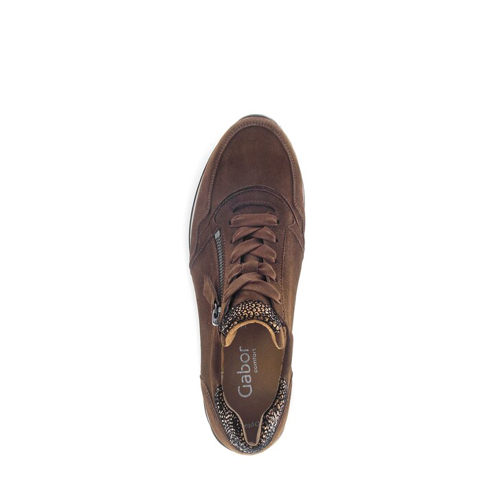 Sneaker low braun #5