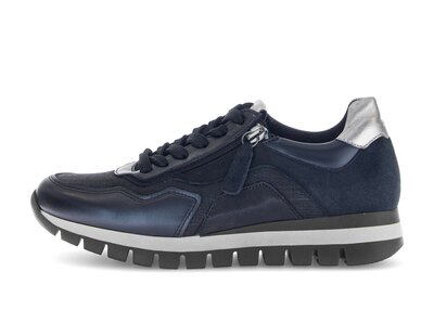 Sneakers basse blu