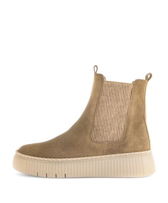 Stivaletto Chelsea beige