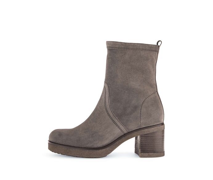 Bottine plateau marron #0