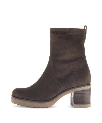 Plateau Stiefelette braun