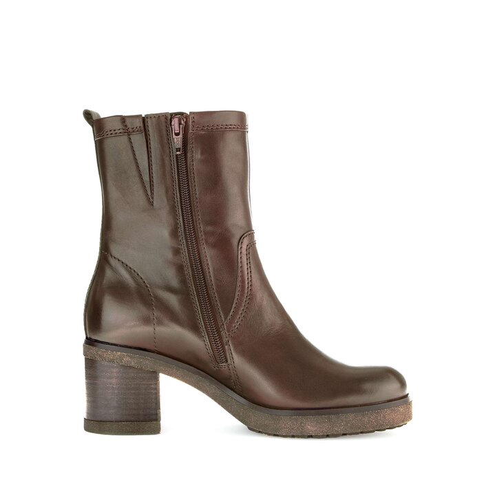 Plateau Stiefelette braun #1