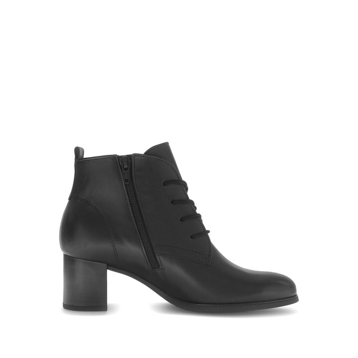Elegante Stiefelette schwarz #1