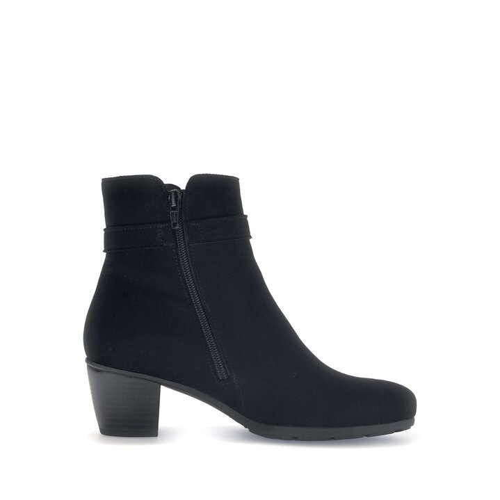 Elegante Stiefelette schwarz #1