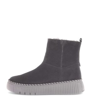 Winter enkellaarsje grijs