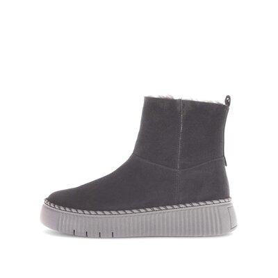 Winterstiefelette grau
