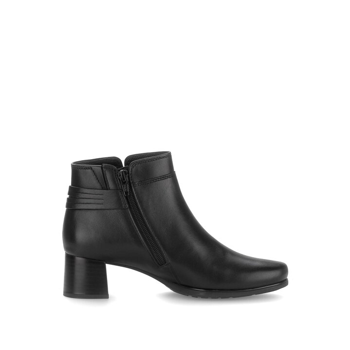 Elegante Stiefelette schwarz #1