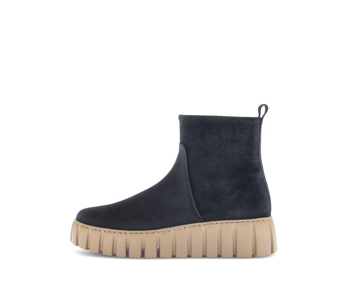 Elegante Stiefelette blau #0