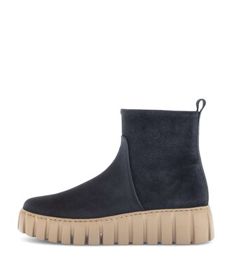 Plateau Stiefelette blau