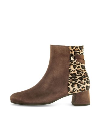 Elegante enkellaarsjes bruin