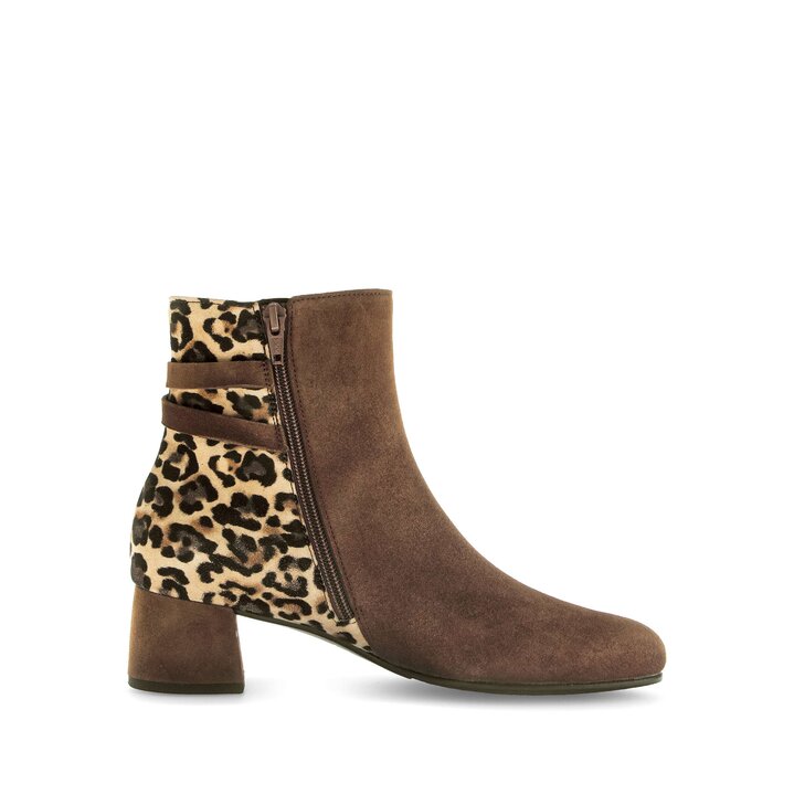 Elegante enkellaarsjes bruin #1