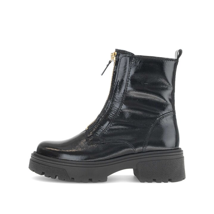 Sportliche Stiefelette schwarz #0