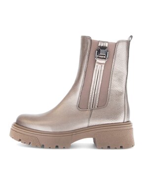 Bottine Chelsea beige